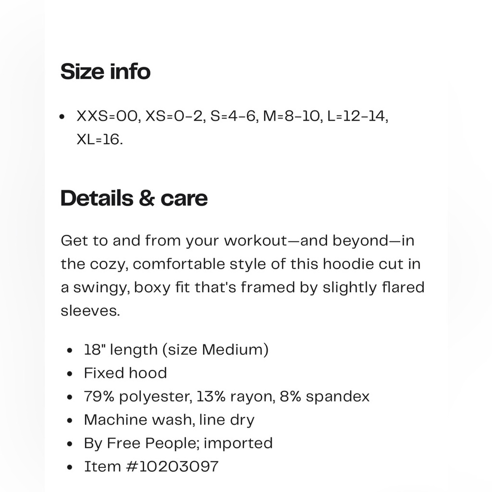 Free People Movement Playing Games Hoodie - Picture 8 of 12